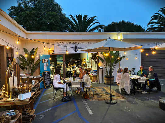 Vegan Summer Dinner Pop Up at Santa Barbara Hives in Carpinteria with Sprout Craft Creamery