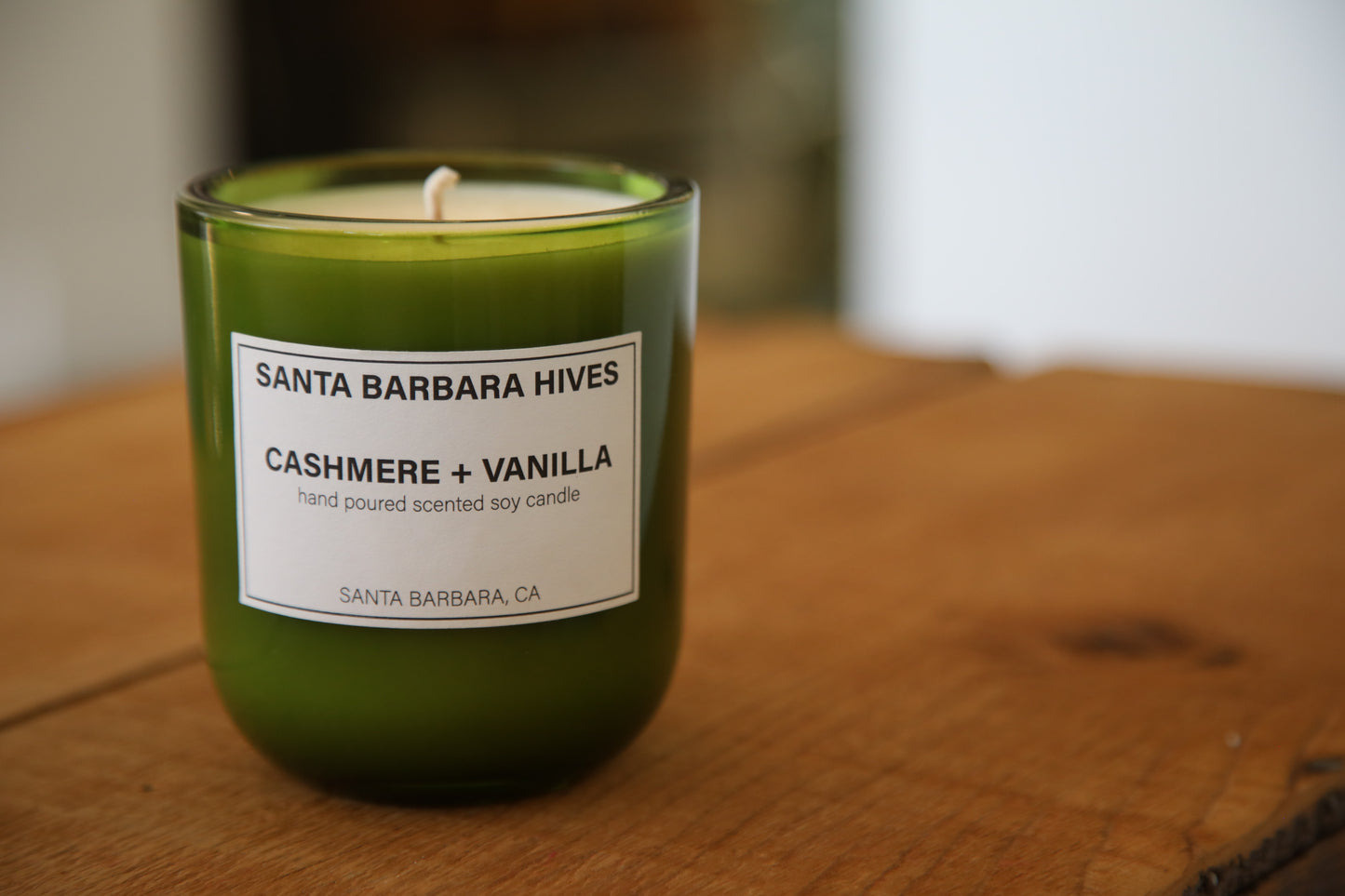 Cashmere + Vanilla Scented Soy Candle