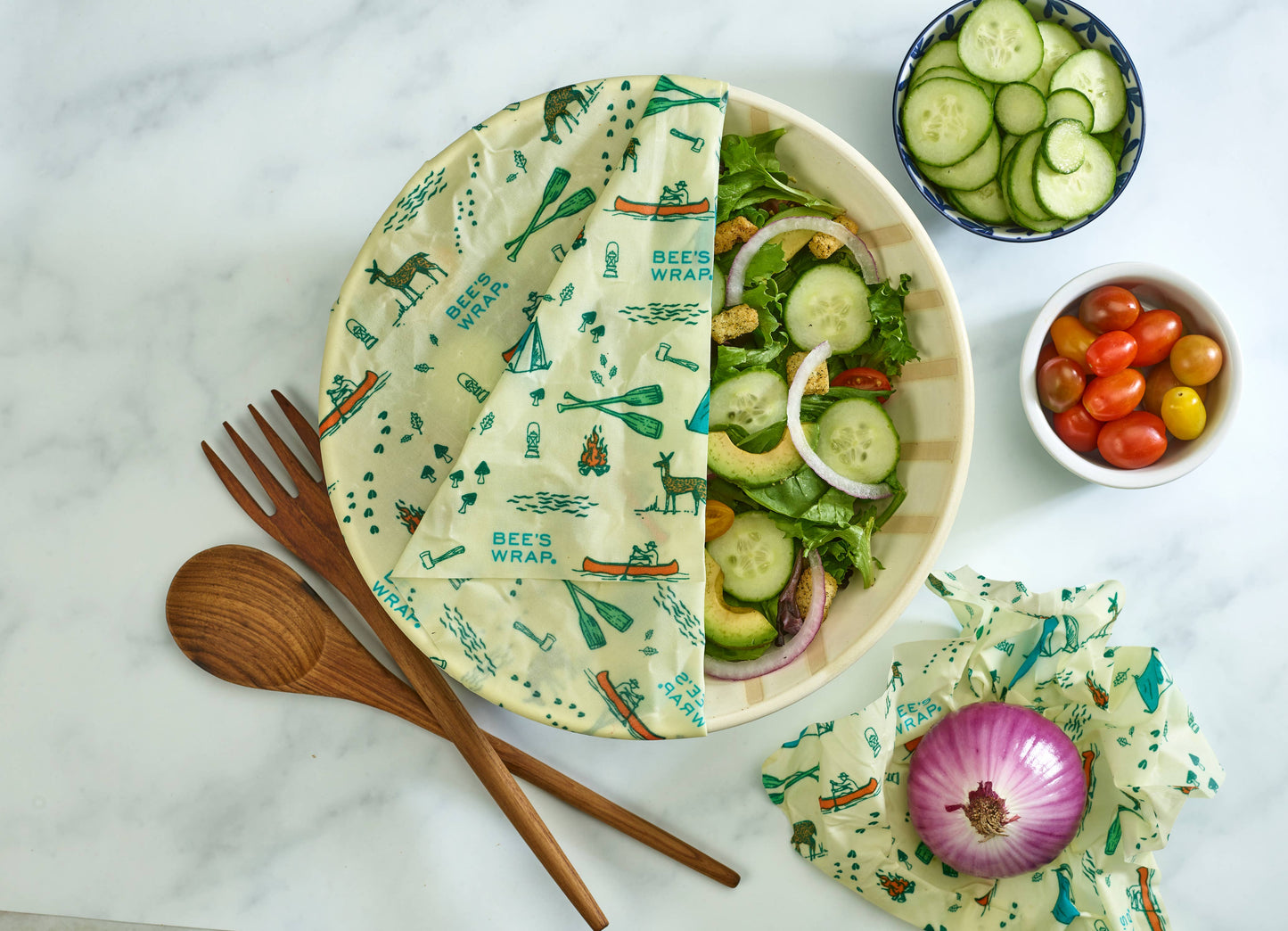 Bee's Wrap Great Outdoors, Assorted 5 Pack