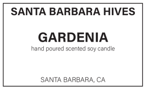 Gardenia Scented Soy Candle