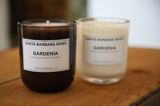 Gardenia Scented Soy Candle