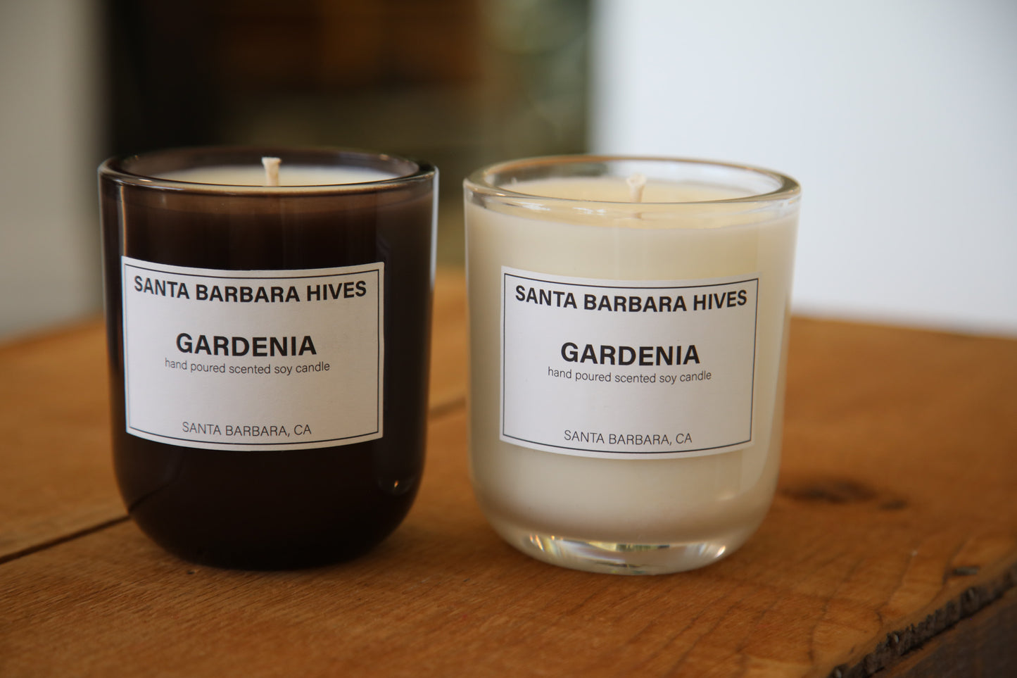 Gardenia Scented Soy Candle