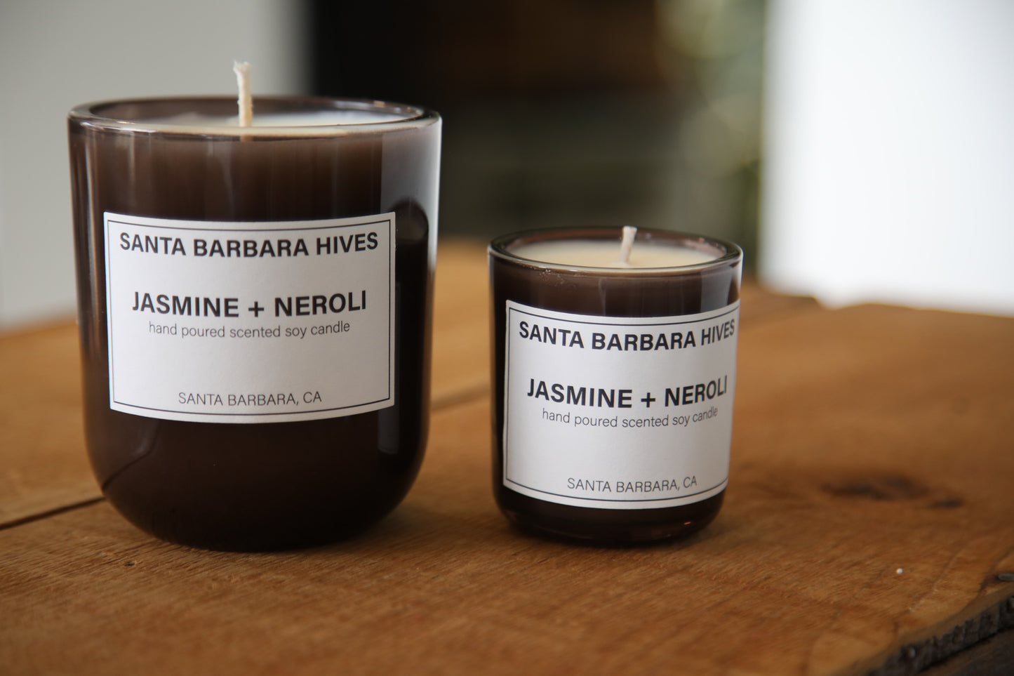 Jasmine + Neroli Scented Soy Candle-Small