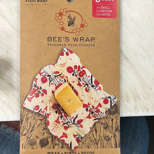 Bee's Wrap - Assorted 3 Pack - Full Bloom Print