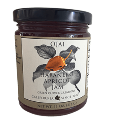 Ojai Habanero Apricot Jam by Green Clover Creations