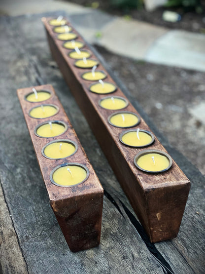 Sugar Mold Beeswax Candle