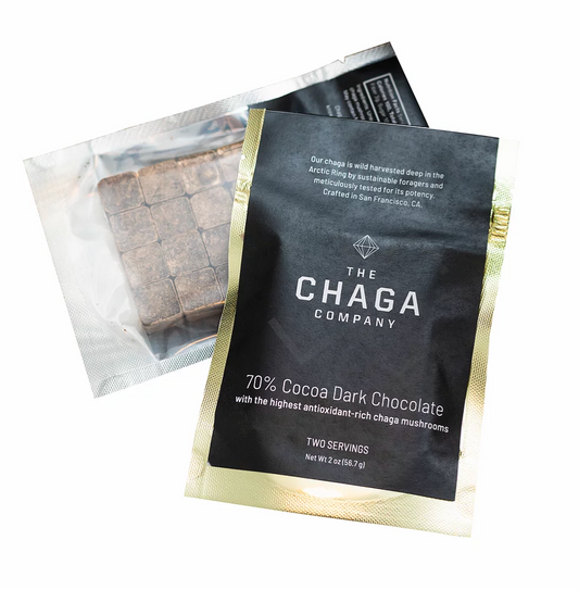 Chaga 70% Cocoa Dark Chocolate