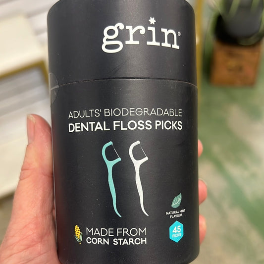 Grin Dental Floss Picks