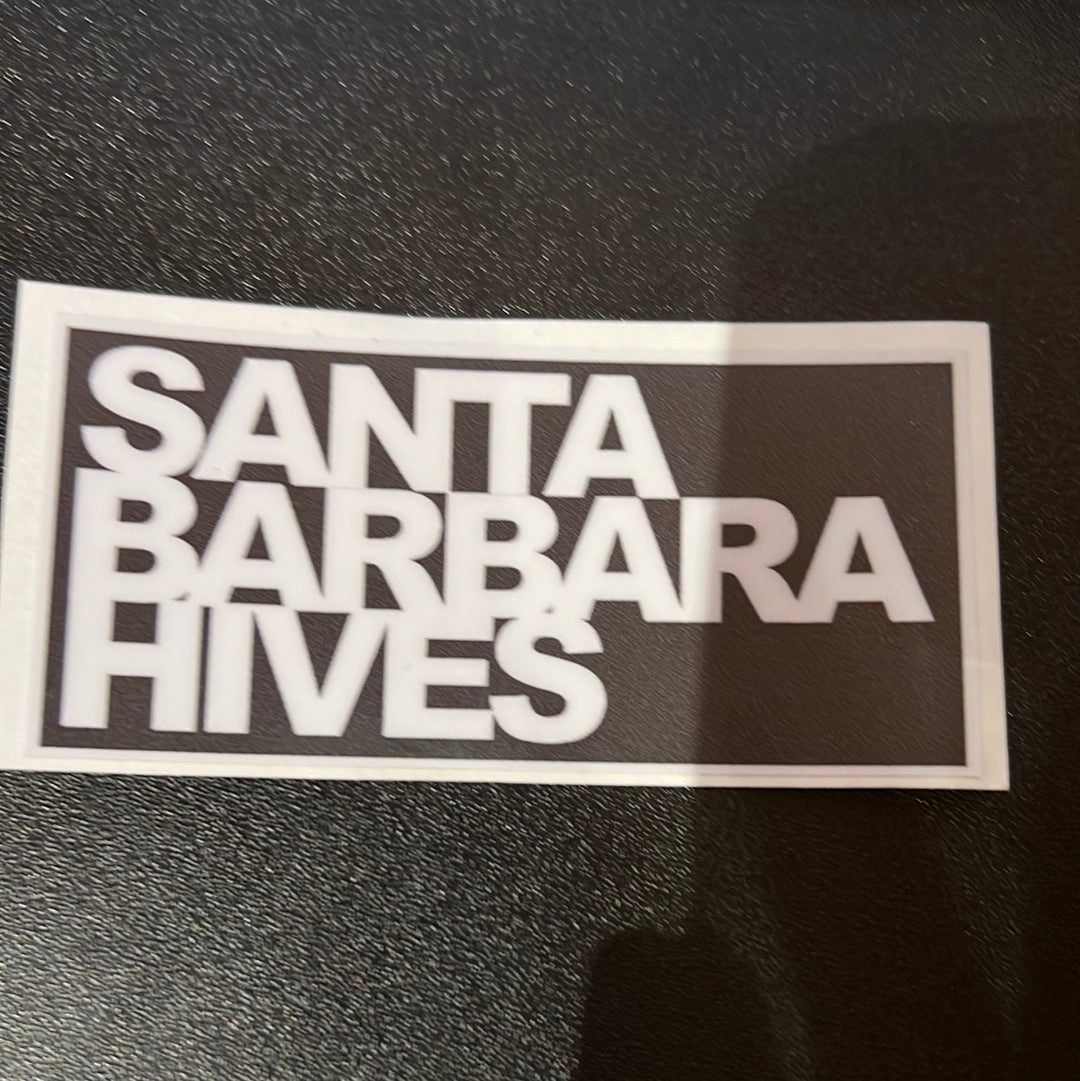 Santa Barbara Hives Stickers